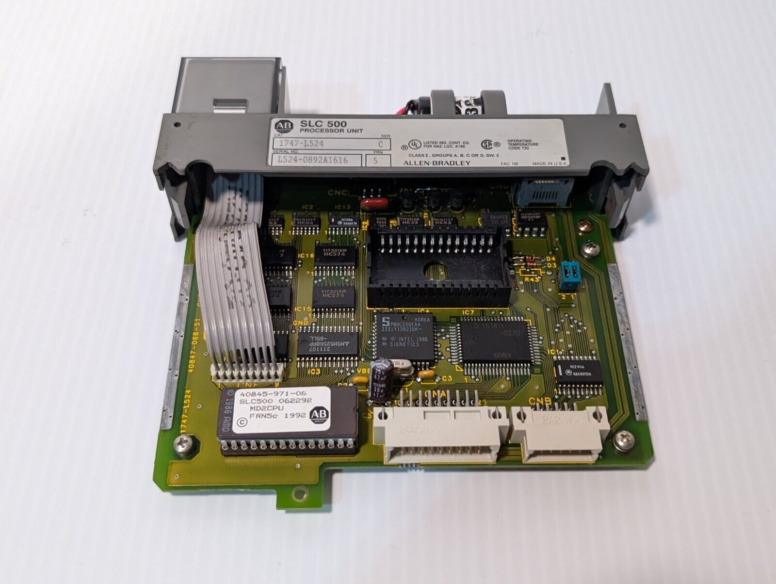 Allen Bradley 1747-L524 CPU Processor Unit Module, SLC 500 - Free Shipping