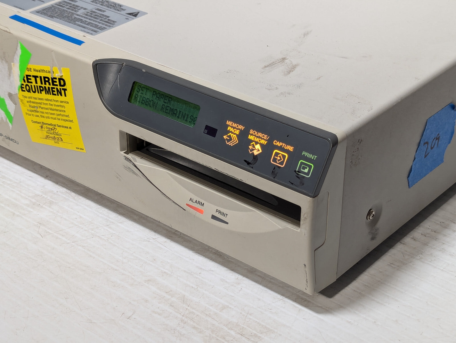 Sony UP-51MDU Medical Color Video Printer, Powers ON RS-232C Port, Made in Japan
