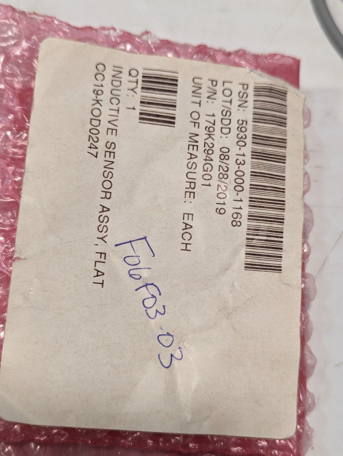 Turck Bi4-Q06-Ap6X2 Inductive Sensor Switch 1620172 - Free Shipping
