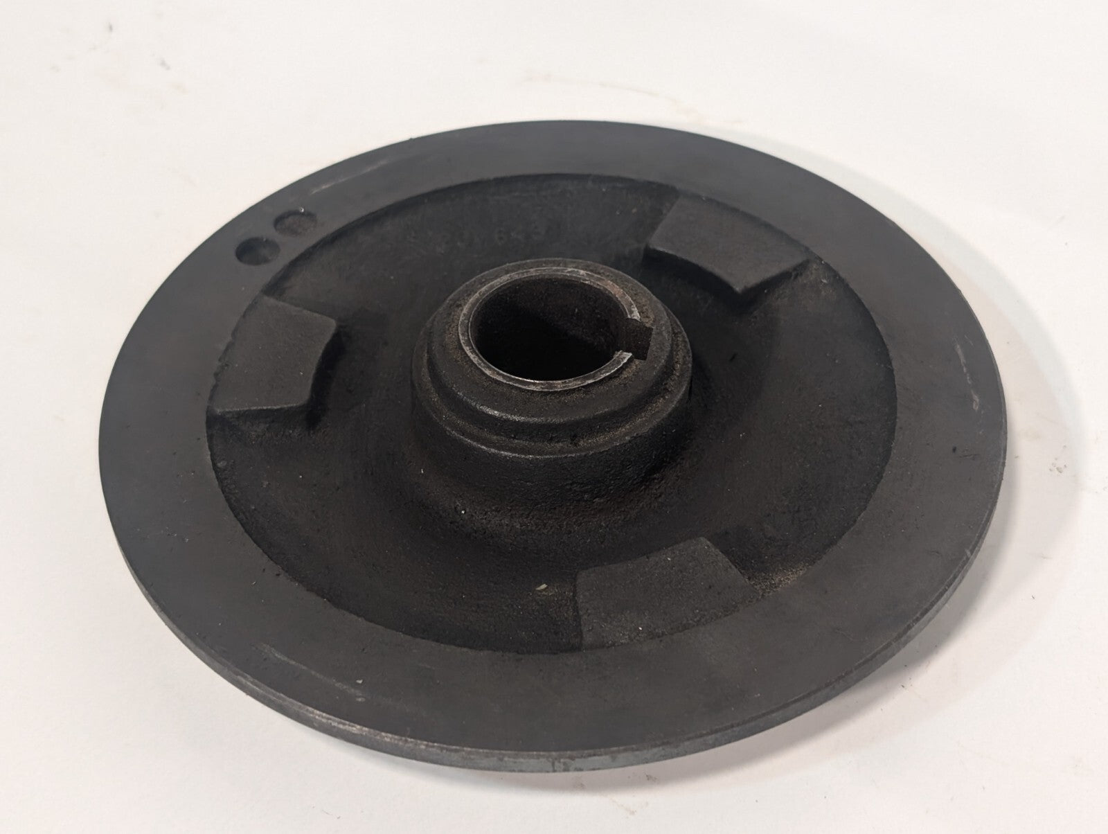 7" Diameter Metal Wheel Machine Automotive Assembly Part Industrial Steampunk