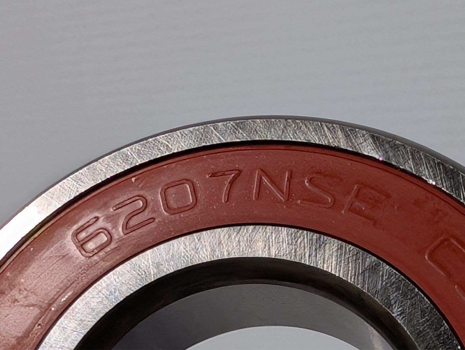 (2) NACHI 6207 2NSE9 C3 DEEP GROOVE BALL BEARING, RUBBER SEALED 35X72X17mm 2RS