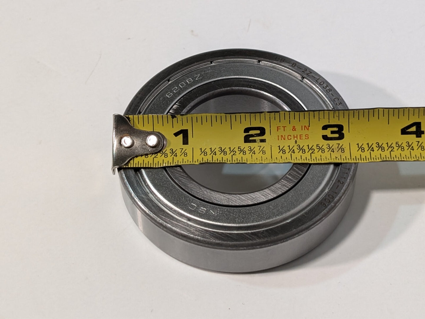 (2) KBC 6208-B-2Z-L038 Groove Ball Bearing