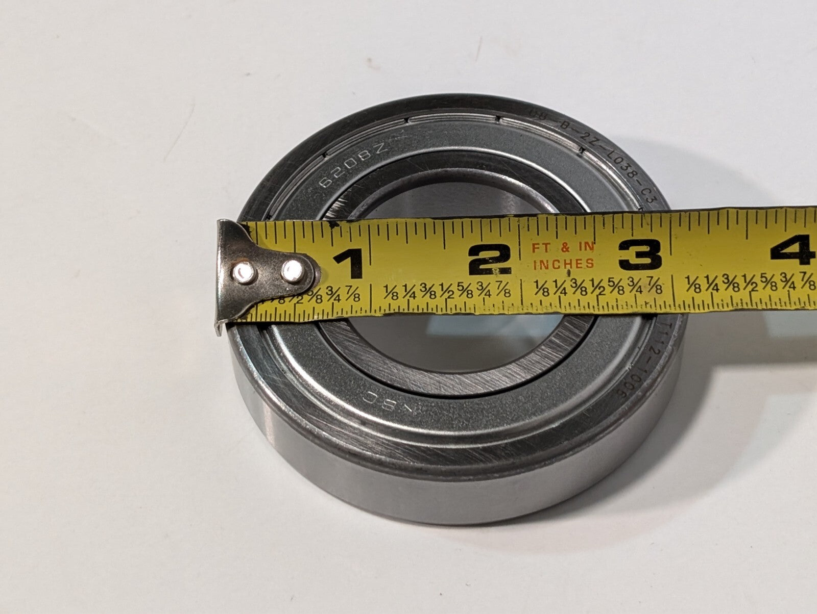 (2) KBC 6208-B-2Z-L038 Groove Ball Bearing