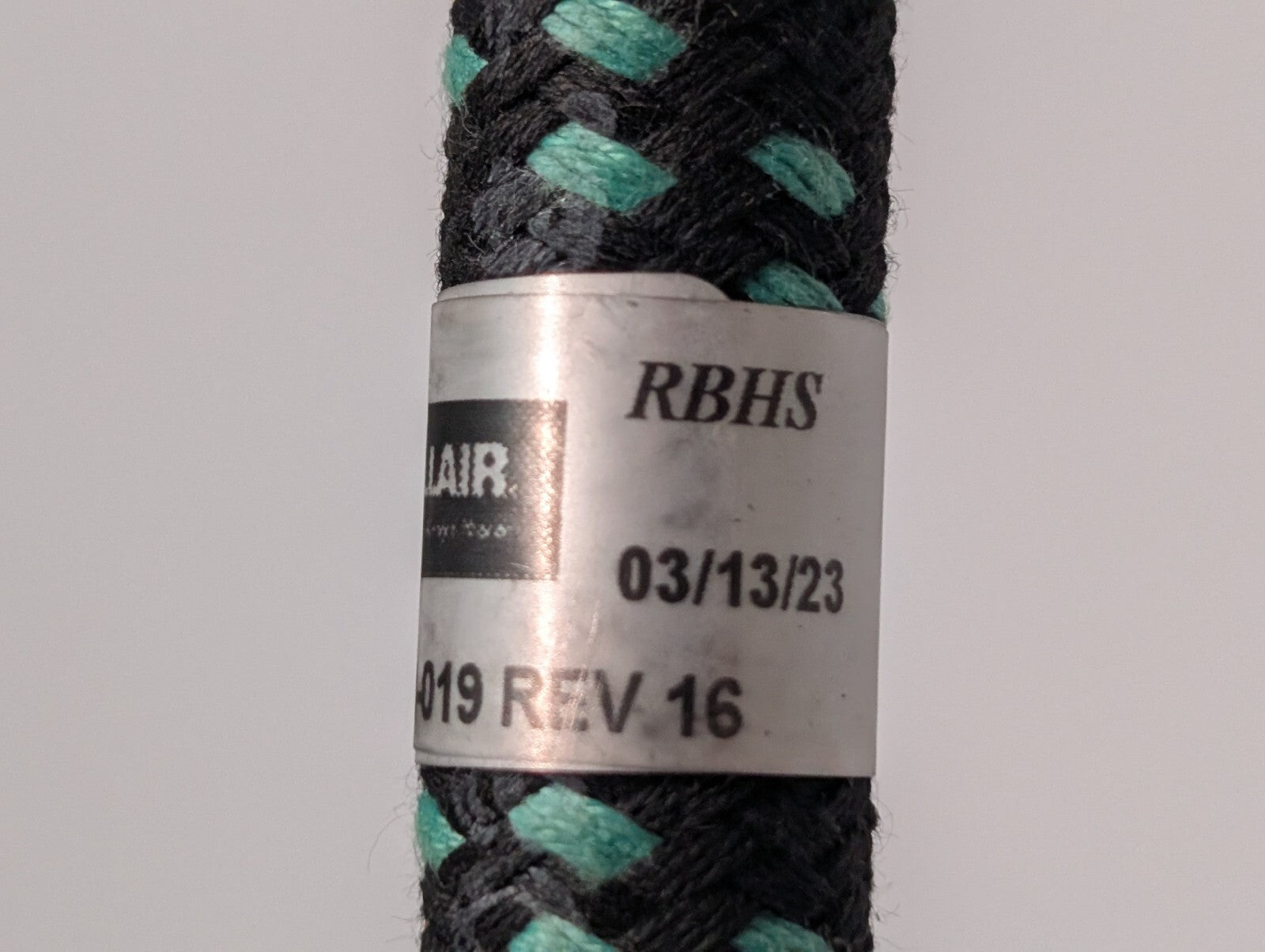 (4) Parker, Sullair, Ultra Clean 249608-019 Freightliner Fuel Line Braided Hoses