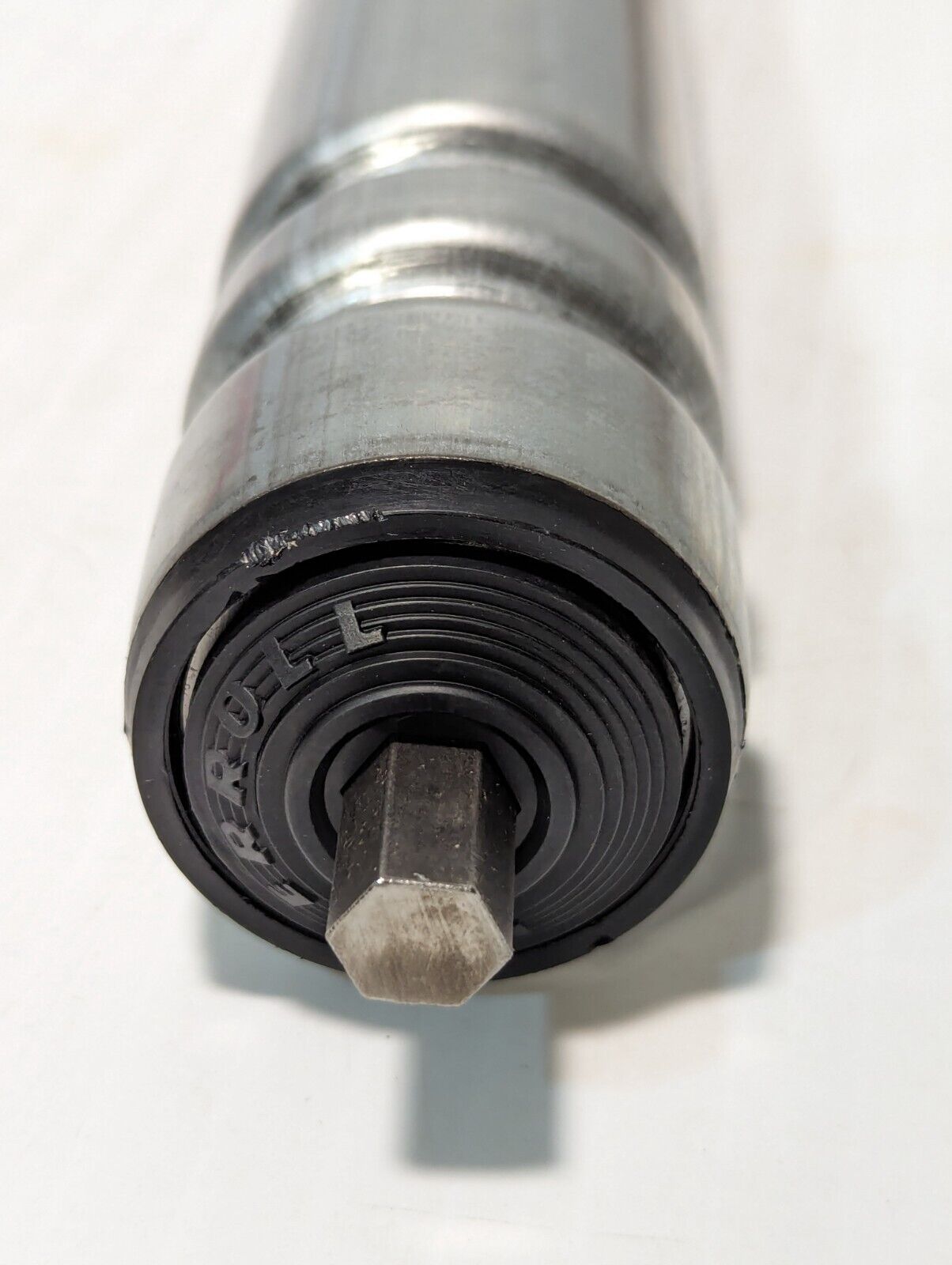 Interroll Two-Groove Idler Roller 3915-11-000-2631, 22.25" - Free Shipping