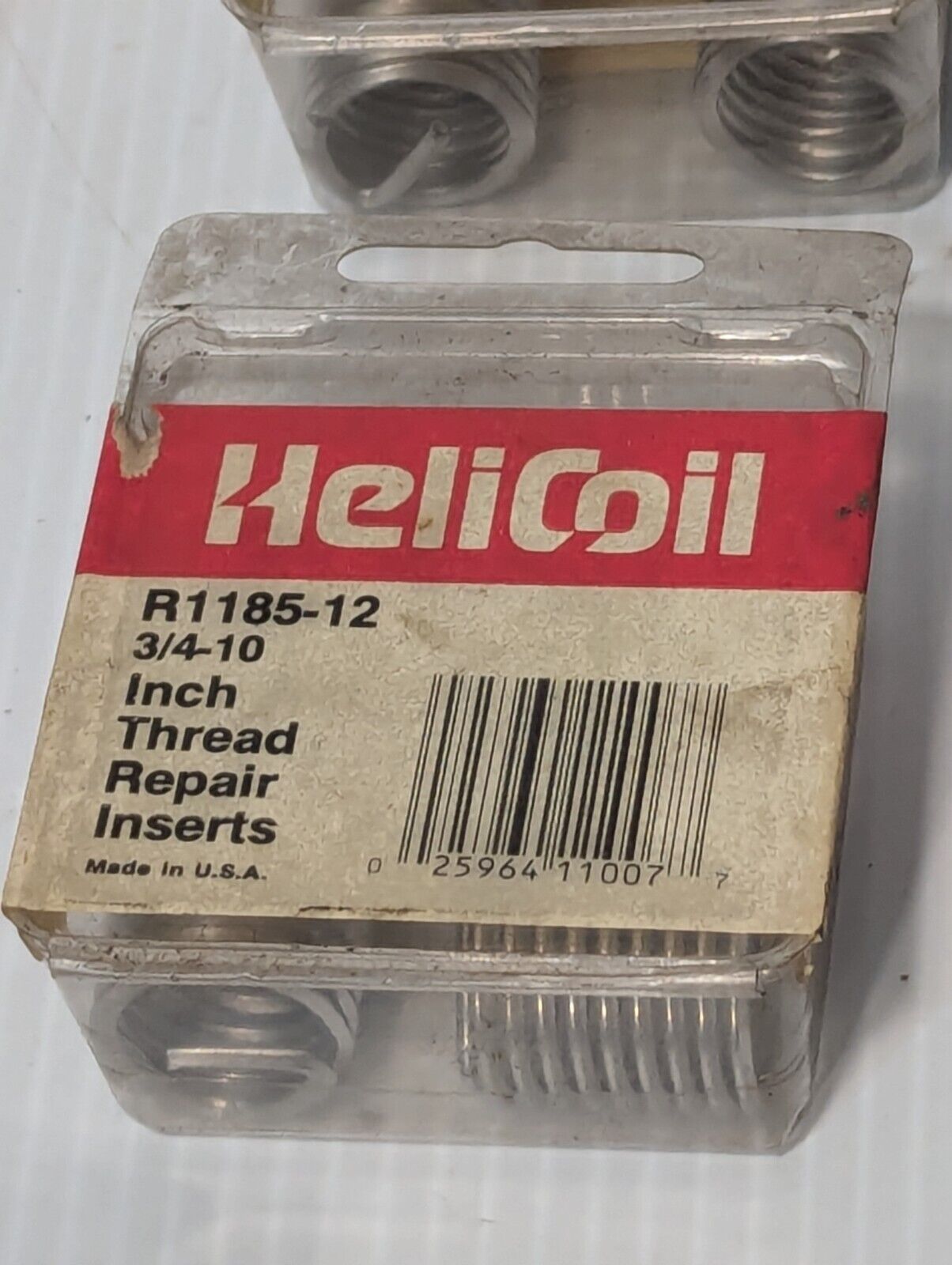 Lot of 5 HELICOIL R1185-12, 3/4-10 INCH THREAD REPAIR INSERTS  - Free Shipping