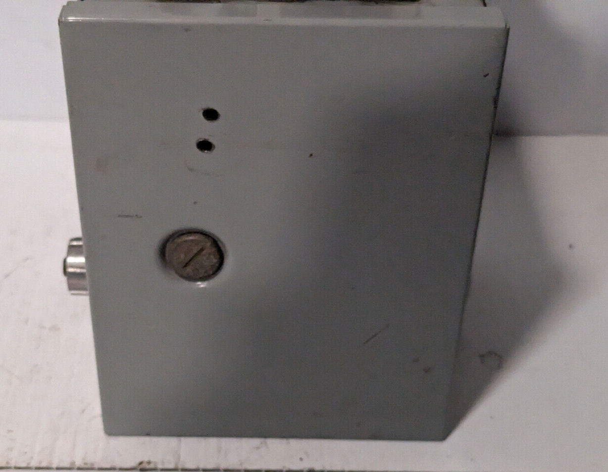 SMC NVSP4116-0009D Pneumatic Solenoid Valve w/ Pulse Counter, Box, Parts, Used