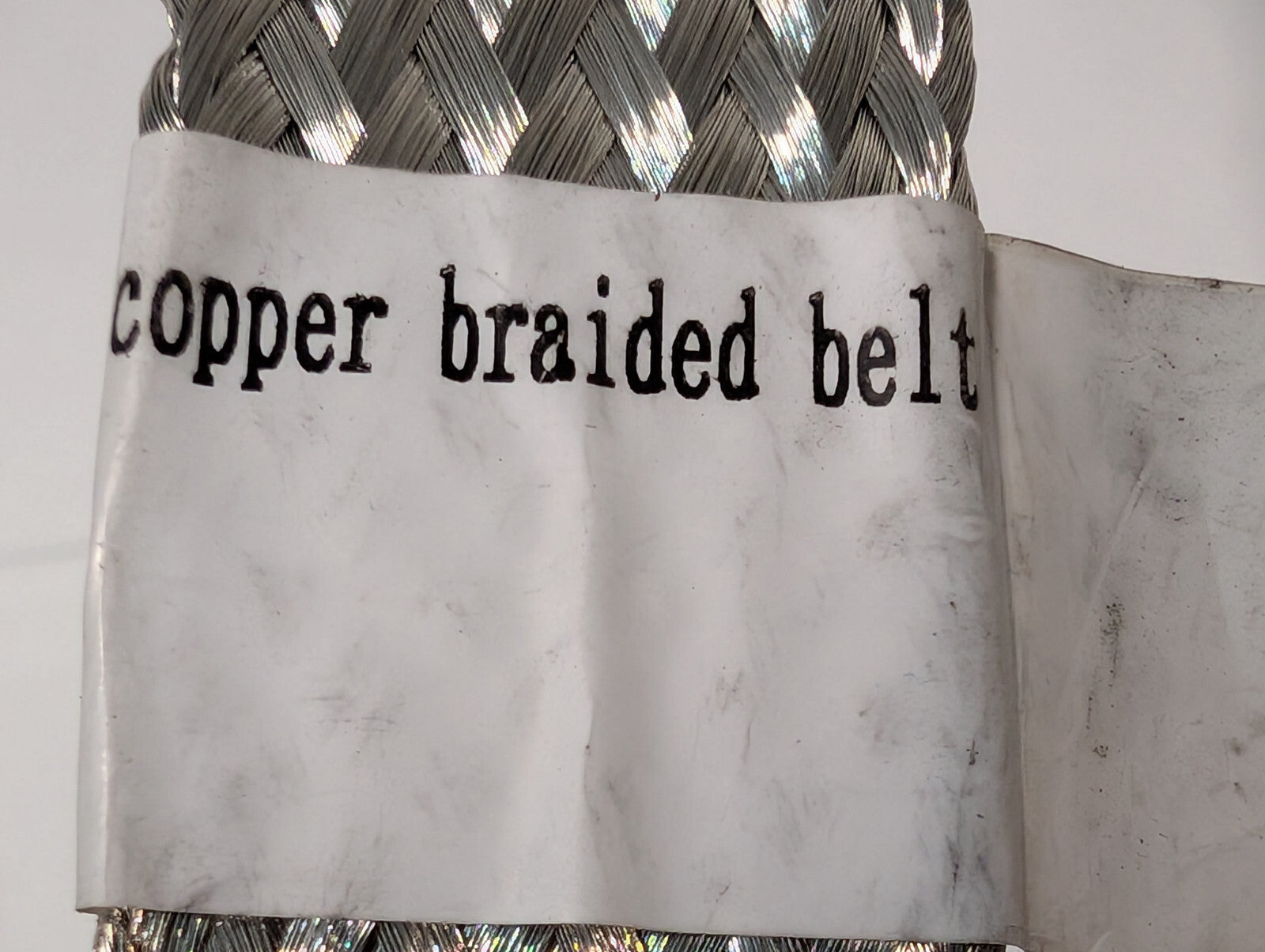 350mm Line Strength Low-Pressure Tinned Copper Braided Grounding Belt