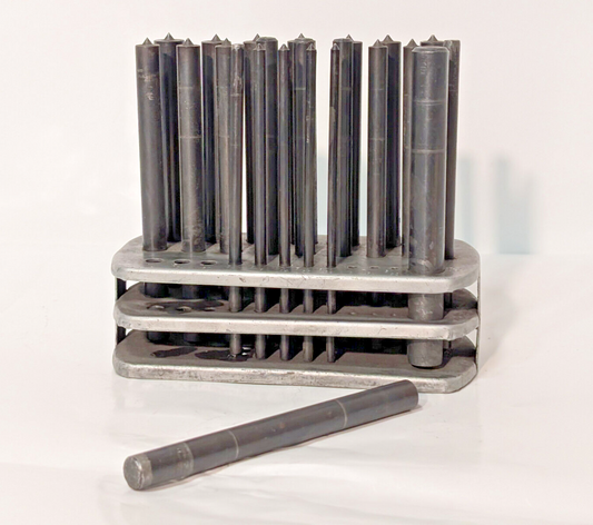 23 Piece Punch, Transfer, Toolmaker, Steel, Machinist, Thread, Tools, Incomplete