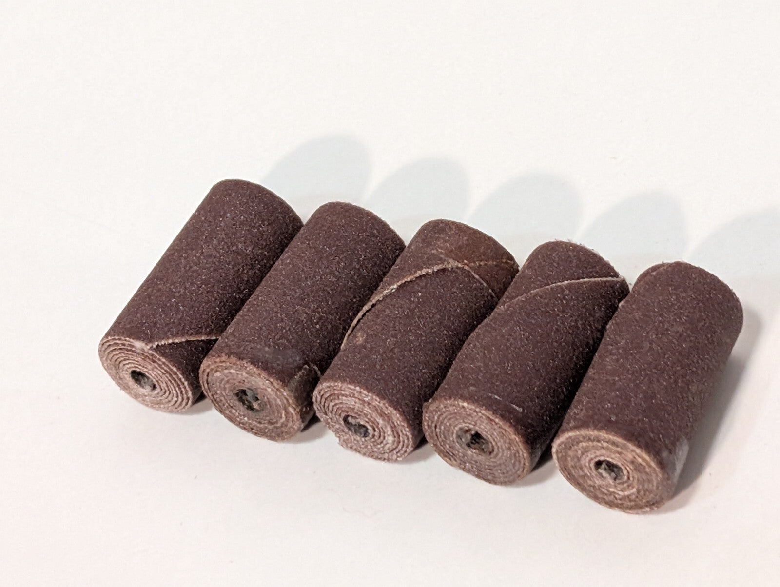 Standard Abrasives 100 Count 710652 Straight Cartridge Rolls, 1/2x1x1/8, 240 AO