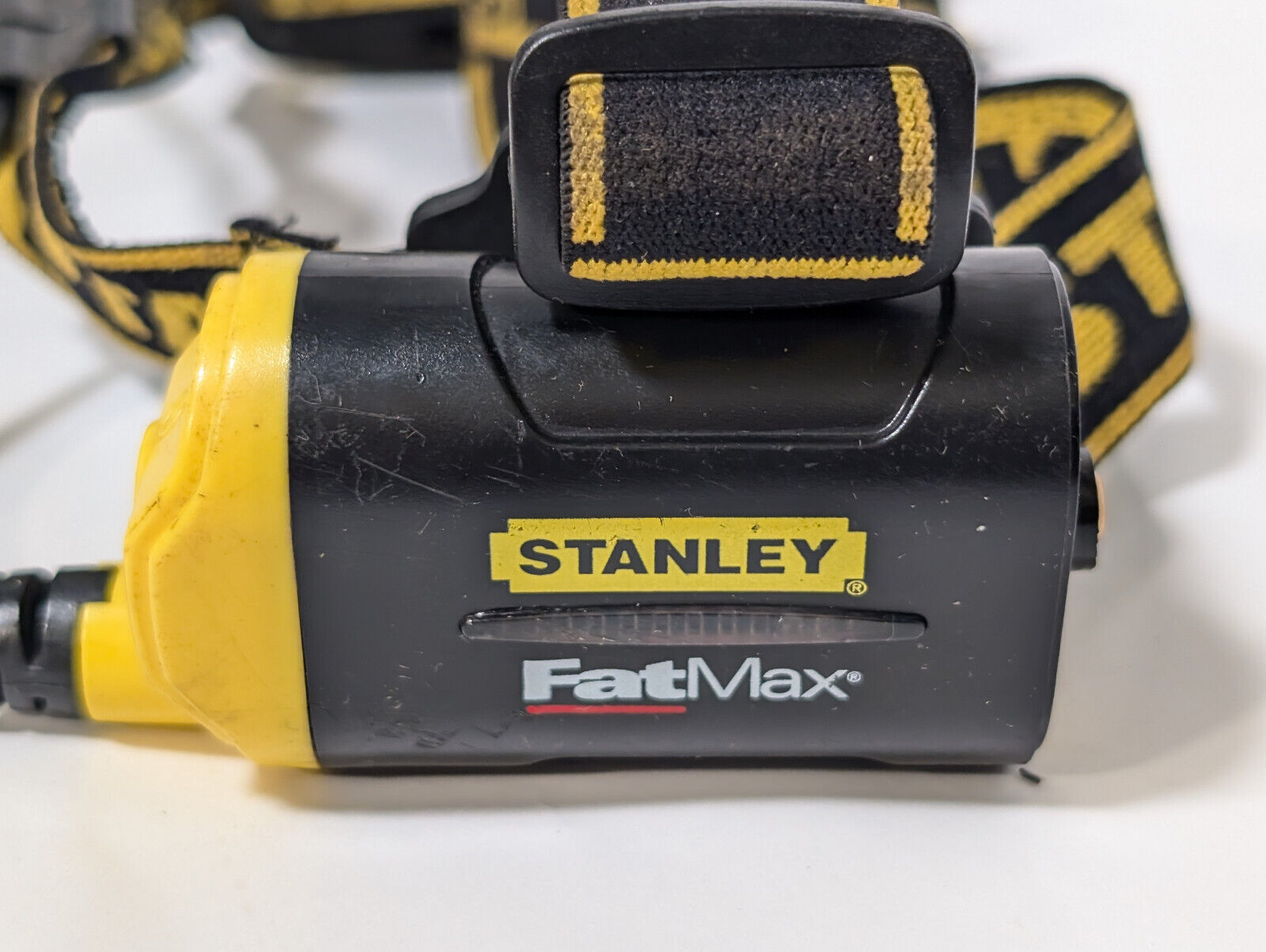 Stanley FatMax Headlamp LED, AAA, Adjustable Elastic Strap, Settings