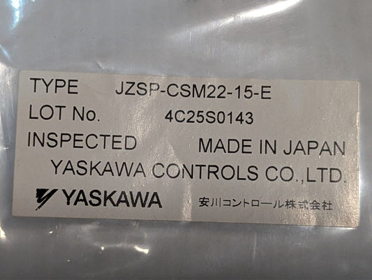 Yaskawa JZSP-CSM22-15-E Servo Motor Power Cable Cord - Free Shipping+Returns