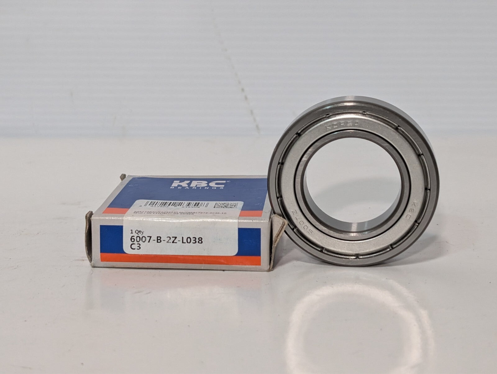 (4) KBC 6007-B-2Z-L038 C3 Shielded Ball Bearings