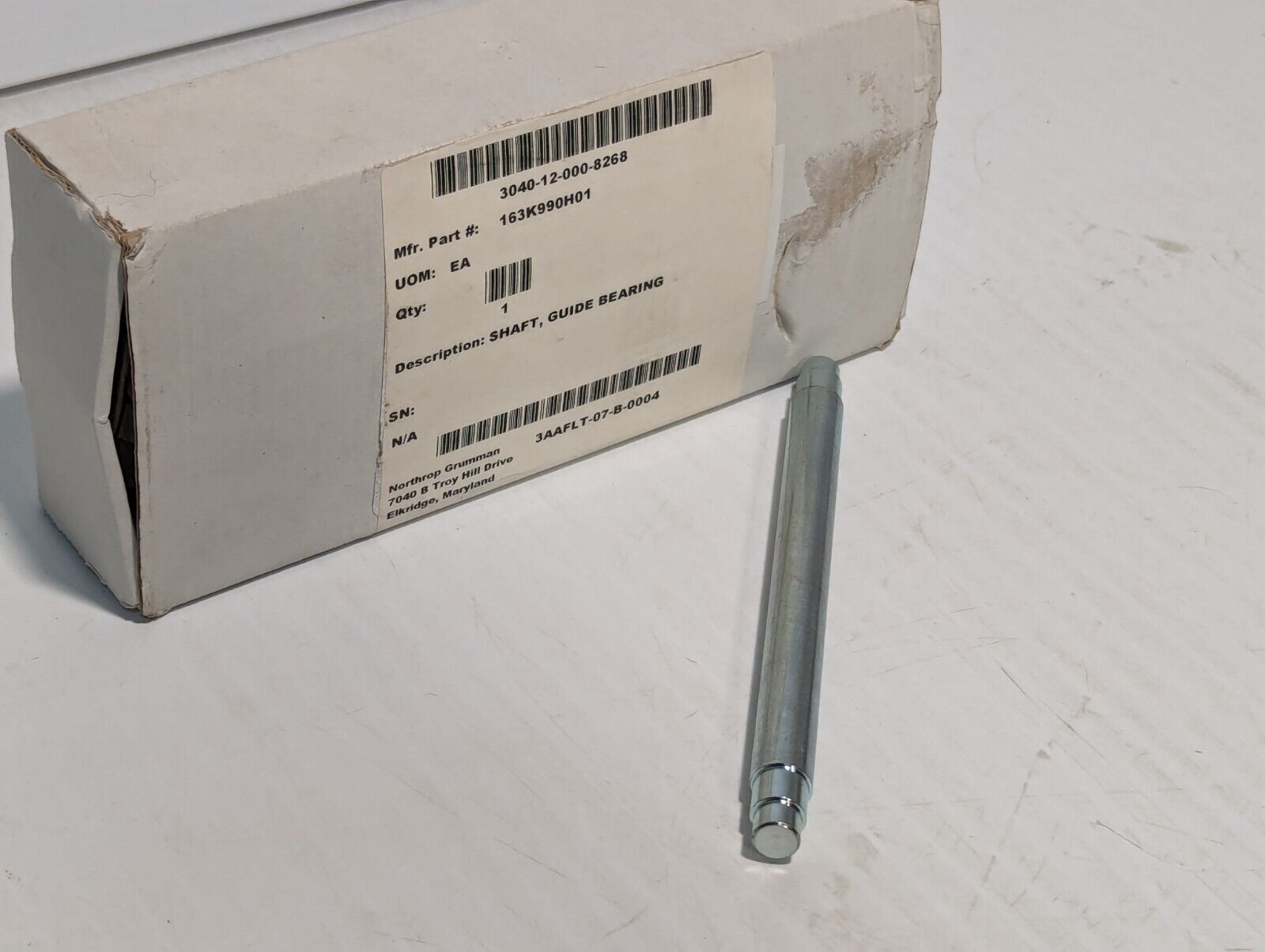 3040-12-000-8268 163K990H01 Guide Bearing Shaft - Free Shipping