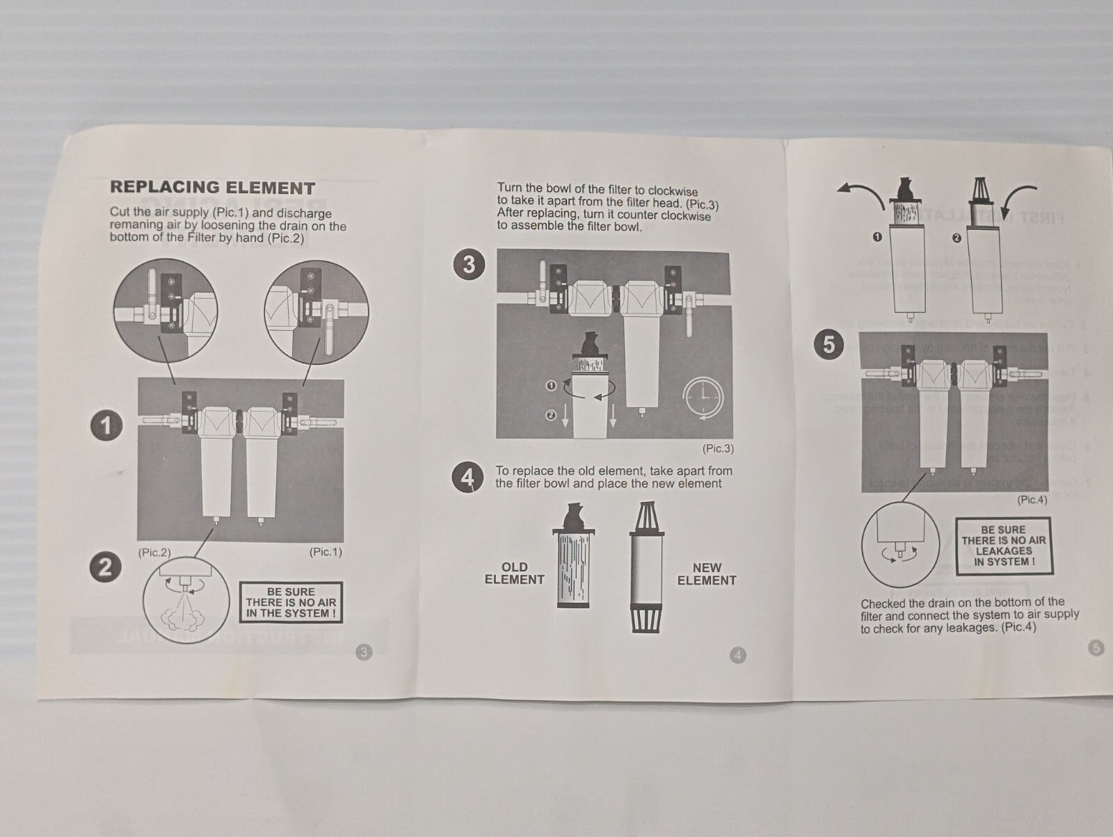 Sullair 02250194-967 Replacement Filter Element aka Atlas Copco 3003081289