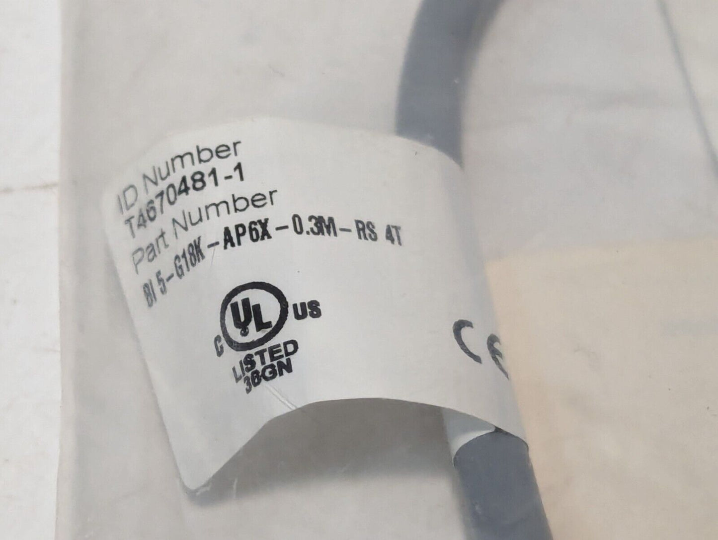 Turck BI5-G18K-AP6X-0.3M-RS4T Wired Proximity Sensor - Free Shipping