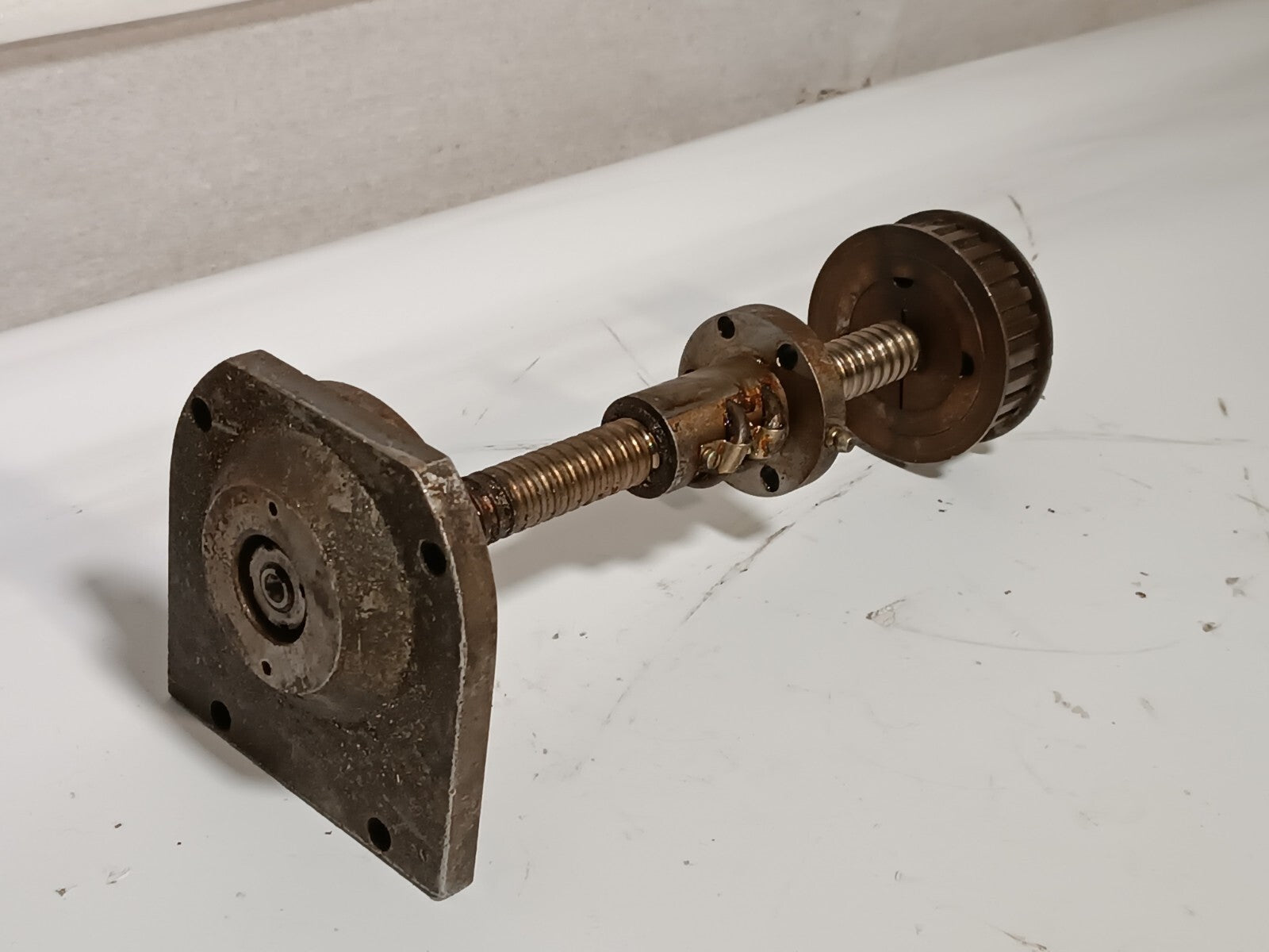 12.5" Ball Screw Assembly with Taper-Lock 1210 1/2" Bushing