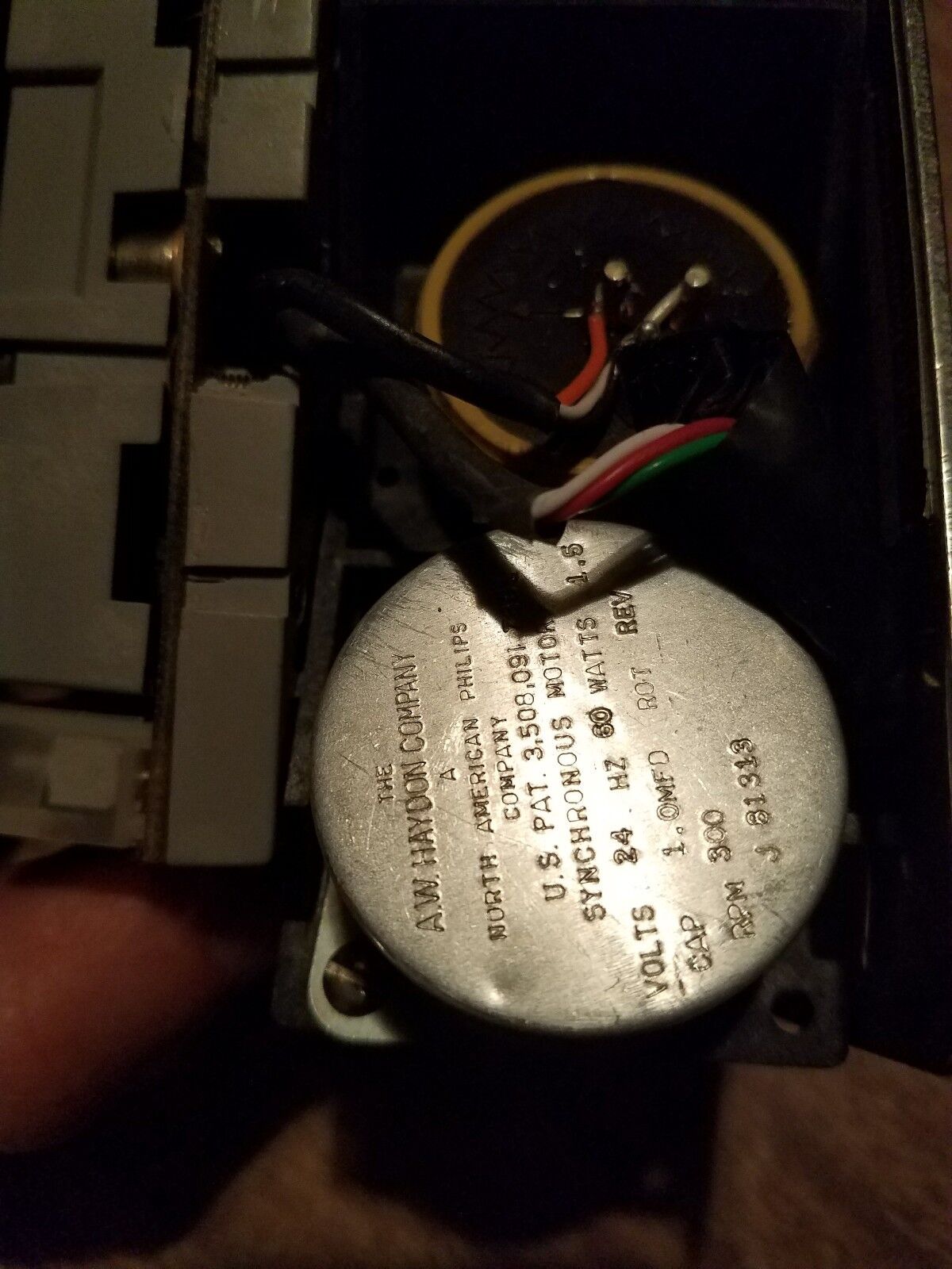 Taylor electrical to motion element, 1401LA10200-3339A, 117V, 60 Hz, 2W, 2.5VA