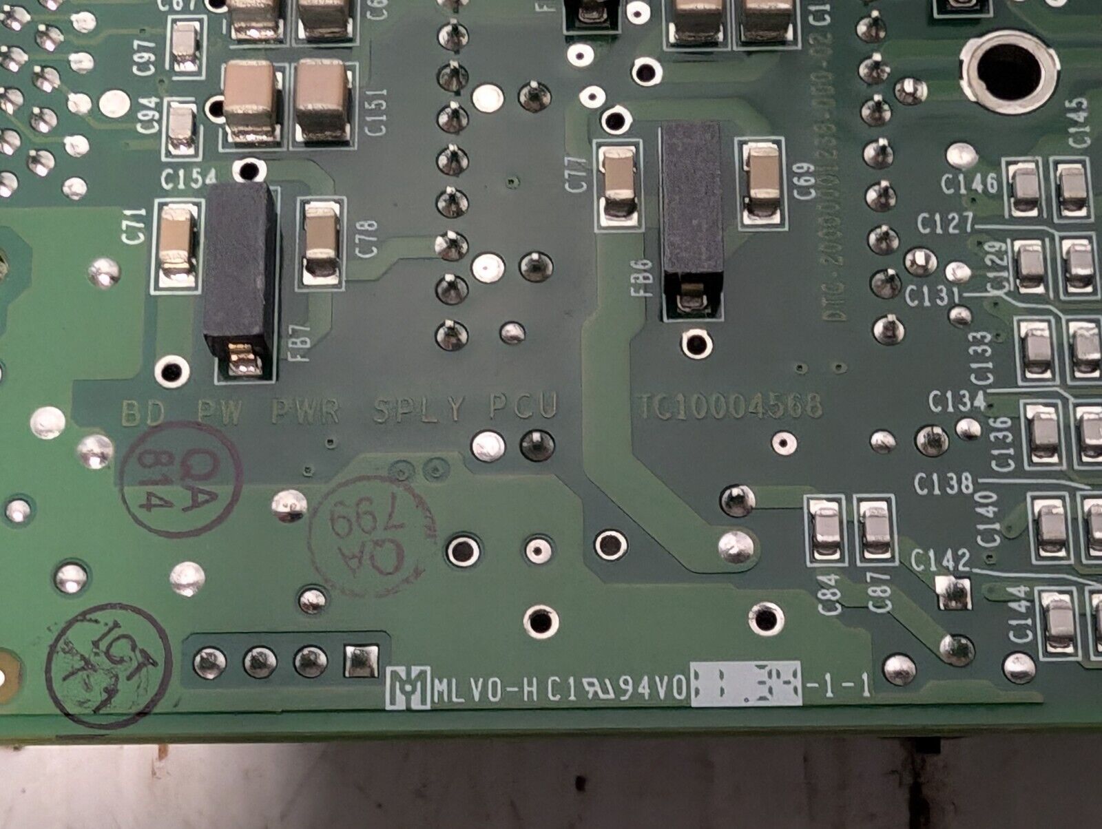 Alaris 8000 PC Board Assembly, Power Supply / TC10007352+Returns