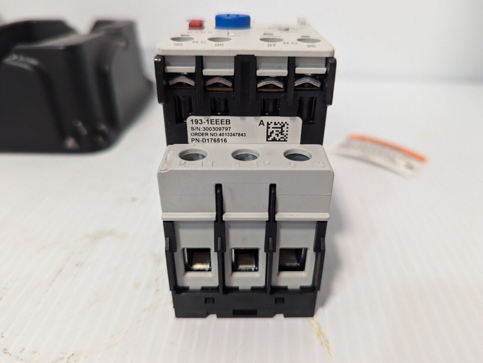 Allen-Bradley E100, 193-1EEEB overload relay, class 10/20, manual/auto-manual