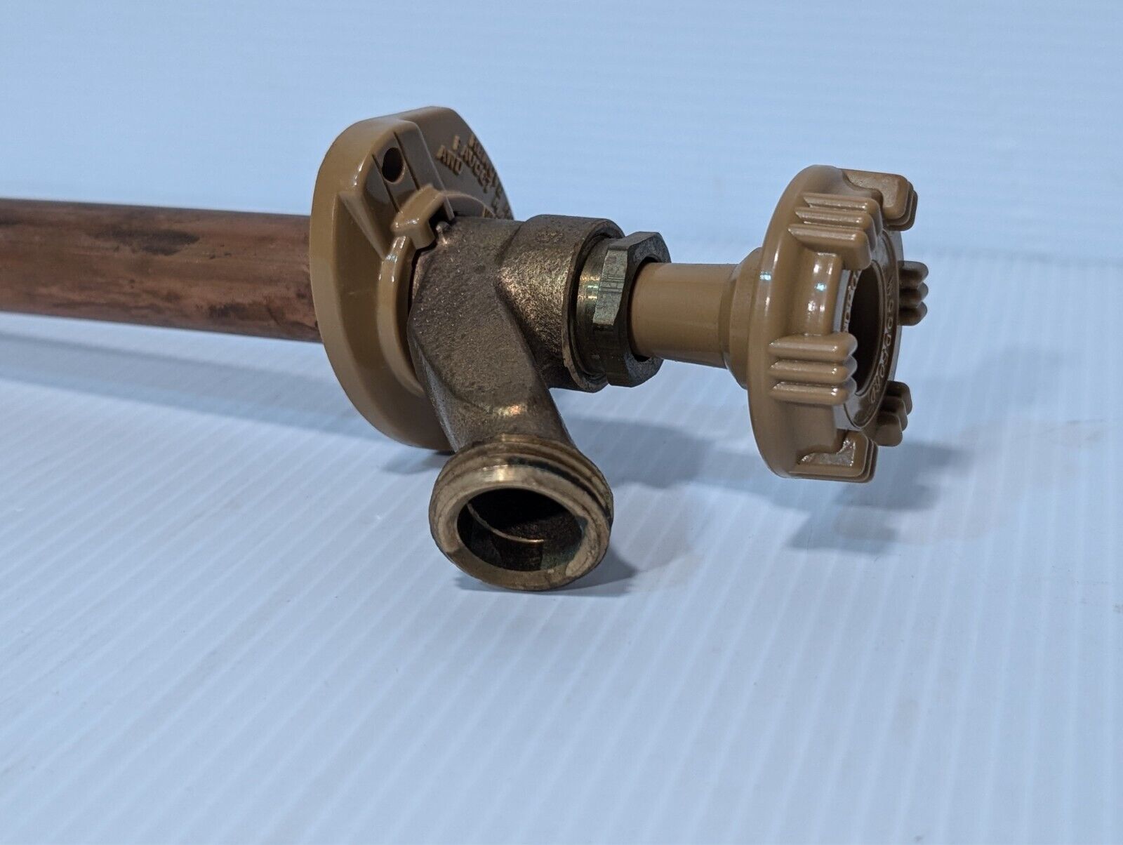 Woodford CP-14, 14CP freezeless wall faucet, combination 1/2" male pipe thread a