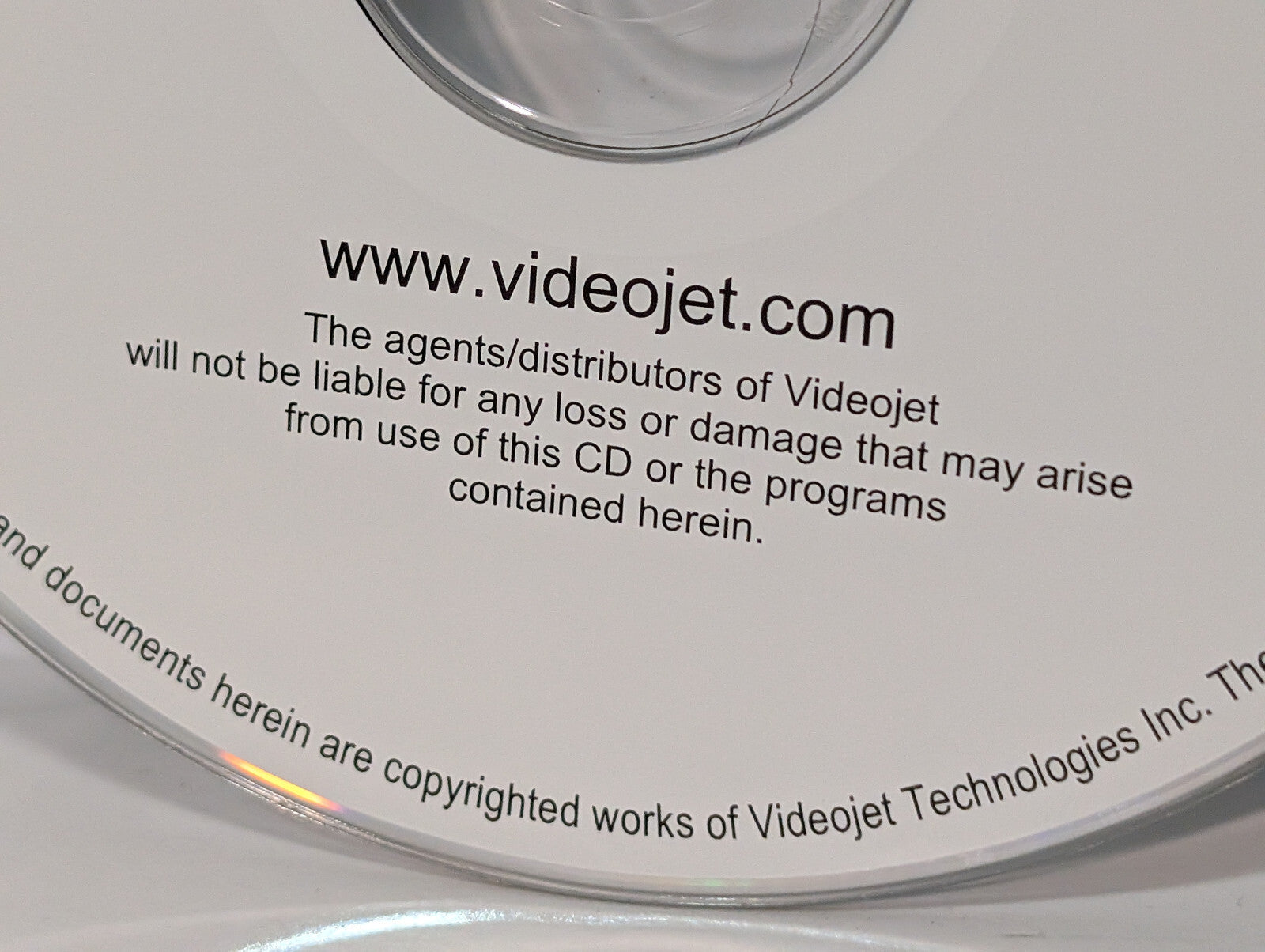 Videojet 6320 & 6420 Clarity Configuration Manager Software, Operator Manual CD