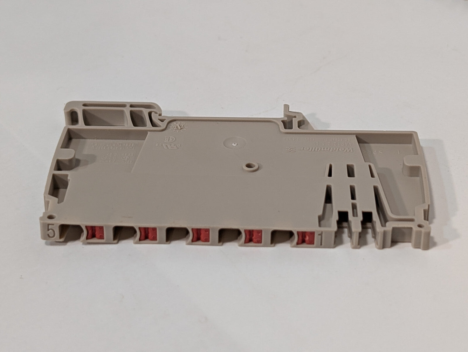 Weidmüller AAP12 2.5 LI Snap-On Modular Distribution Terminal Block 800V 2.5 mm²