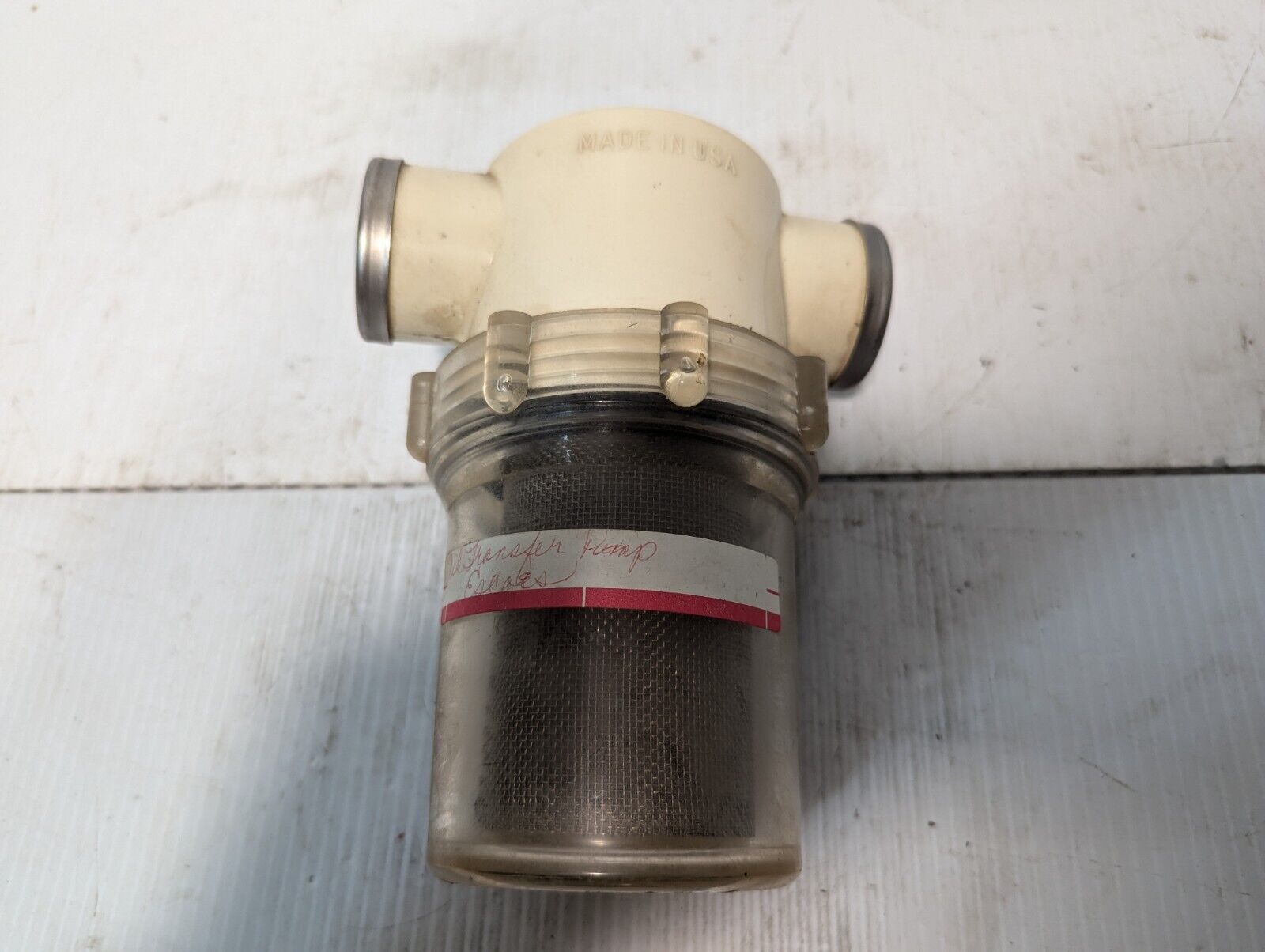 Inlet Pump Strainer with SS Basket - Free Shipping