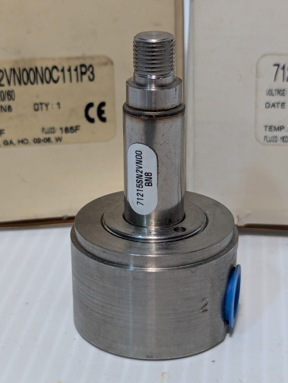 Parker Hannifin 71215SN2VN00N0C111P3 valve, 110/120VAC, 150/185 deg F -Free Ship