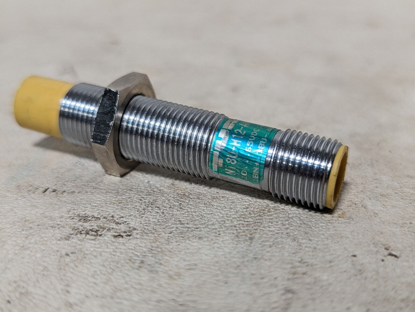 Turck Ni8U-M12-AN4ZX-H1141 inductive proximity sensor, 10-65VDC, 8MM Range, 4 PI
