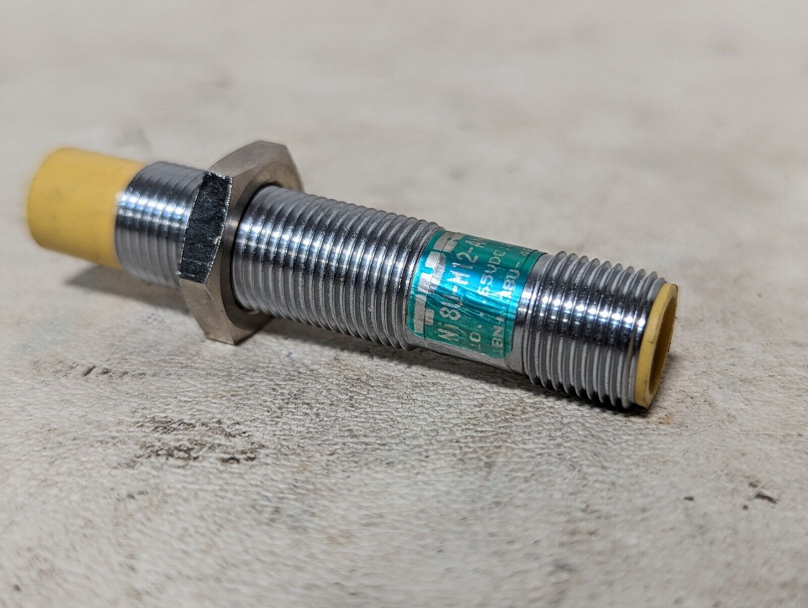 Turck Ni8U-M12-AN4ZX-H1141 inductive proximity sensor, 10-65VDC, 8MM Range, 4 PI