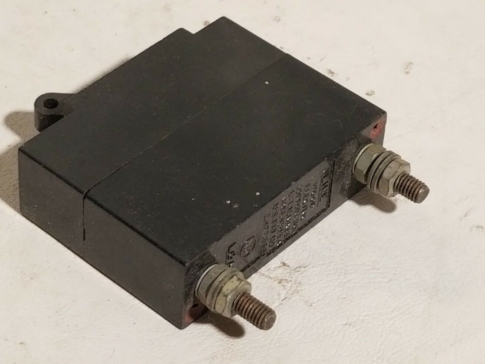 Wood Electric 122-201-101 circuit breaker, 1A, 250VAC, 60Hz, curve 4, 1 pole