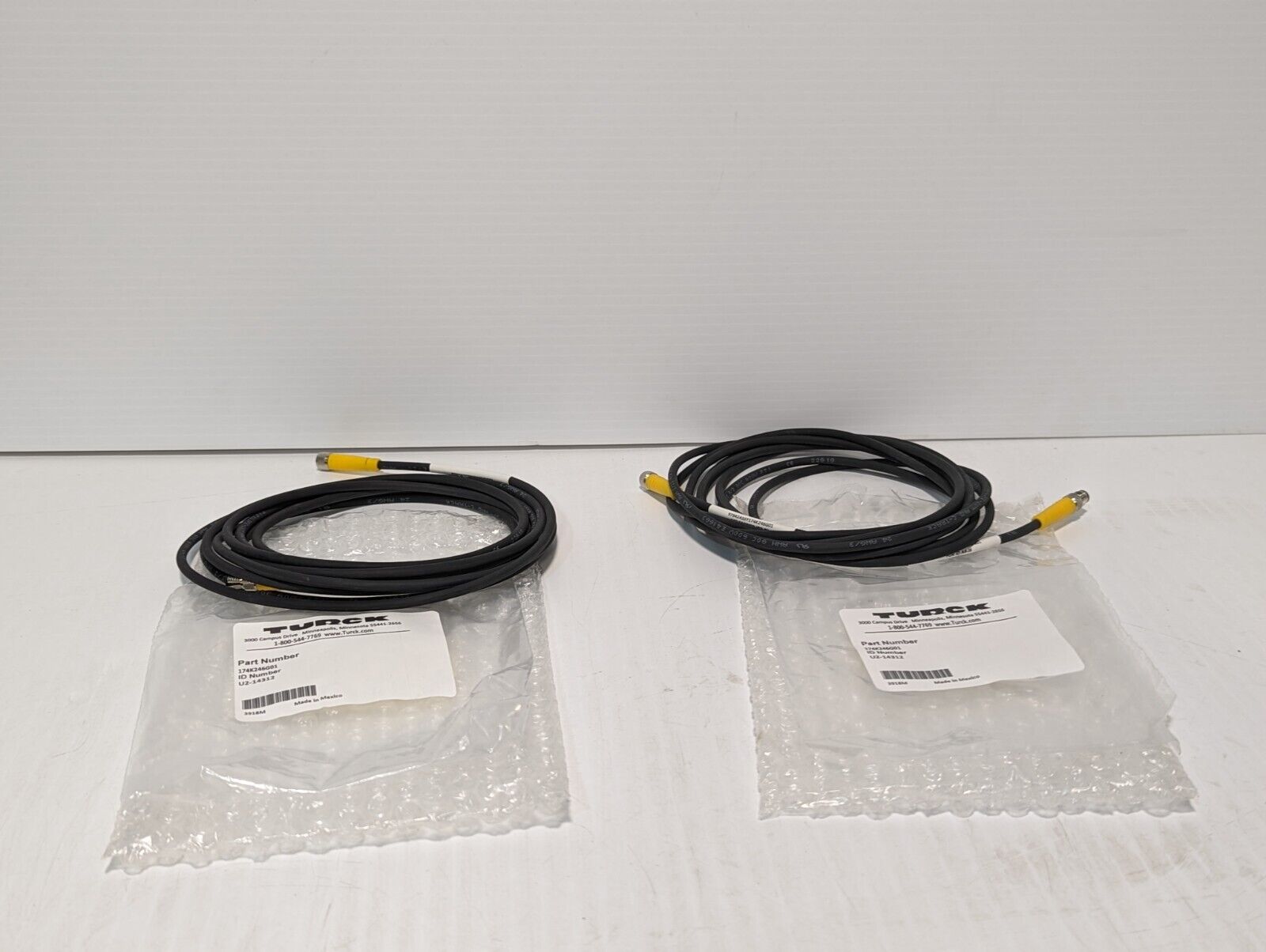 Turck U2-14312 Cable Assembly, 174K246G01 - Free Shipping