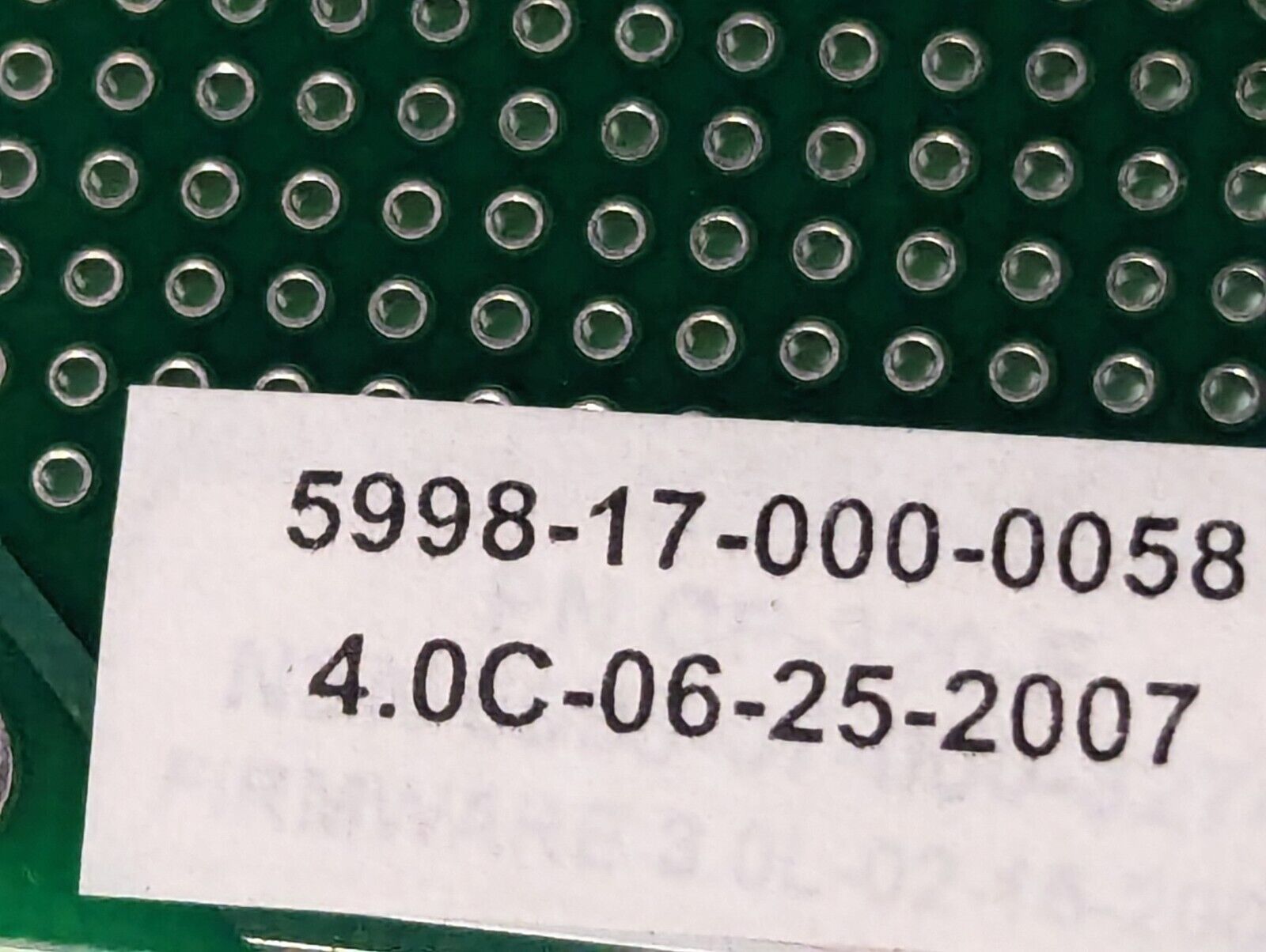 Allen Systems CP-320-F U3S Printed Circuit Board - Free Shipping