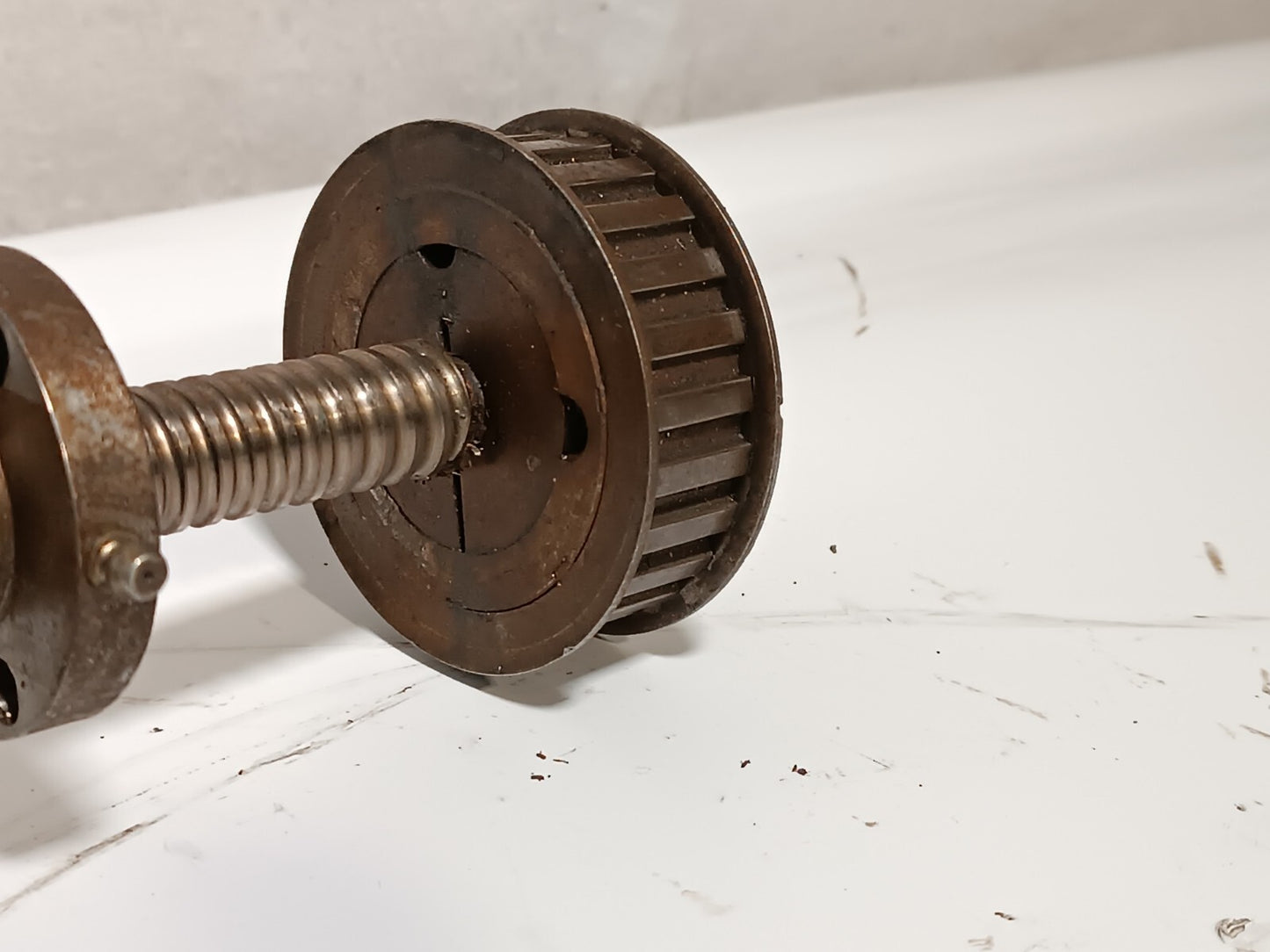 12.5" Ball Screw Assembly with Taper-Lock 1210 1/2" Bushing