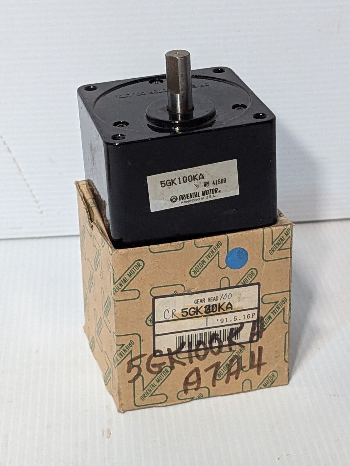 Oriental Motor 5Gk100Ka Gear Head - Free Shipping+Returns