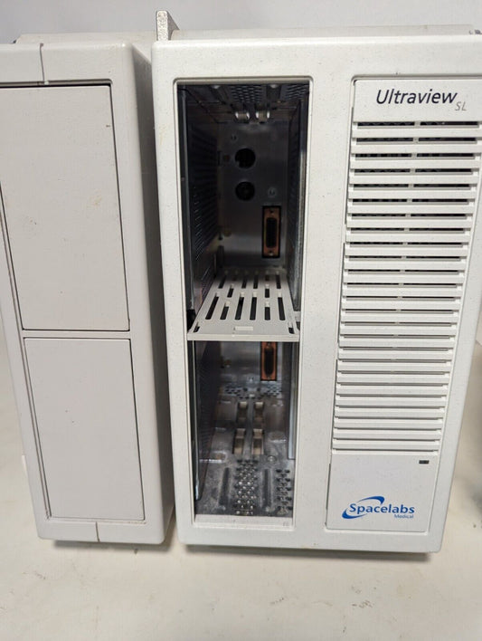 Spacelabs Medical Datex-Ohmeda 91387 with 90499 module rack for patient monitors