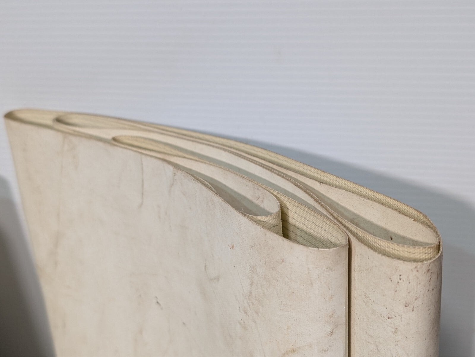(3) Dorner Conveyor Replacement Belts White Smooth Continuous