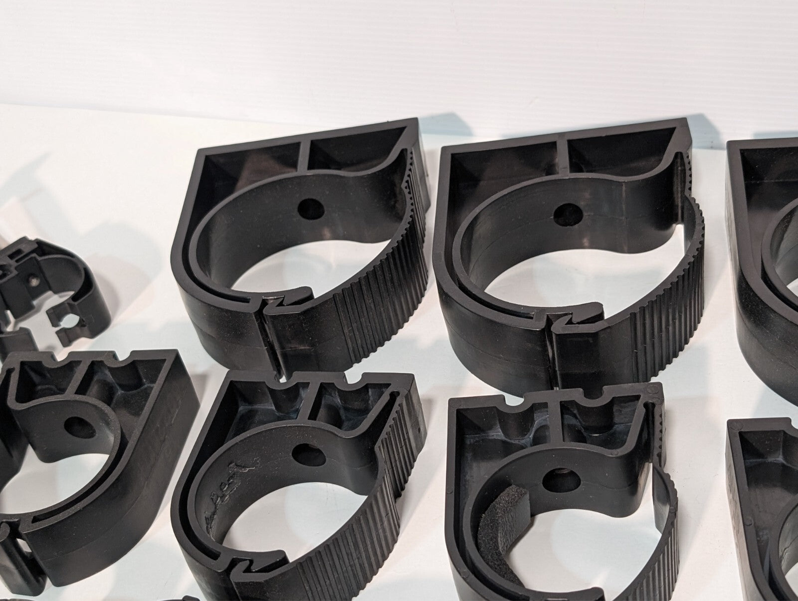 (80) Connectors for Pneumatic Aluminum Tubes Airnet Pipe Clamps Transair Outlets