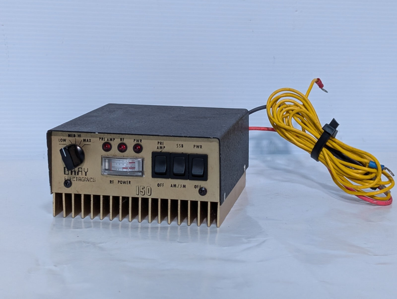 Vintage Gray Electronics 150 Bi-Linear Mobile Amplifier 4W Max Input