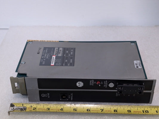 Allen Bradley 1771-P4 Power Supply Module, AC Input: 120VAC, DC Output: 8A