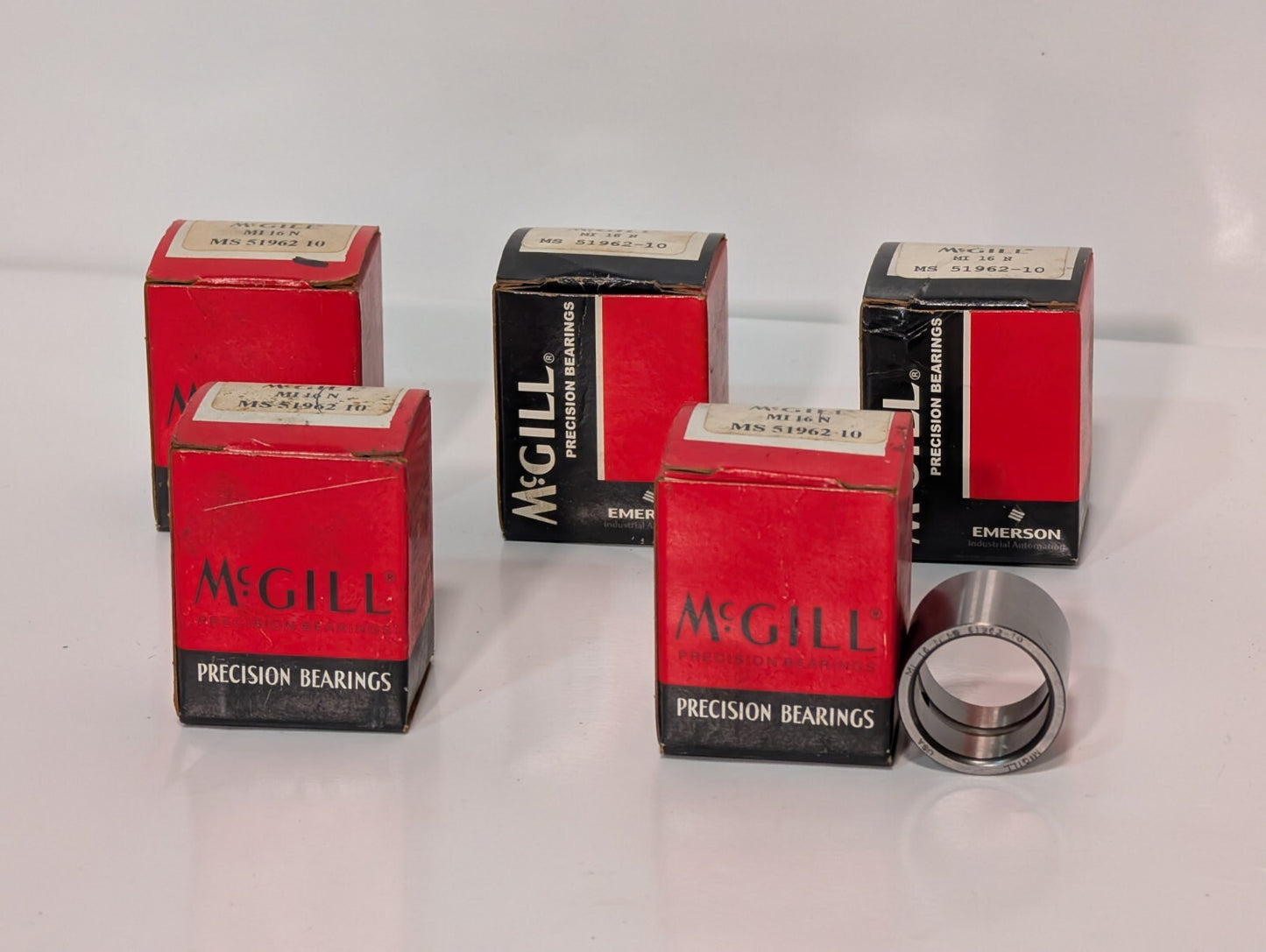 [5] McGill MI16N Inner Race Needle Precision Bearings MS51962-10 MI 16 N 10
