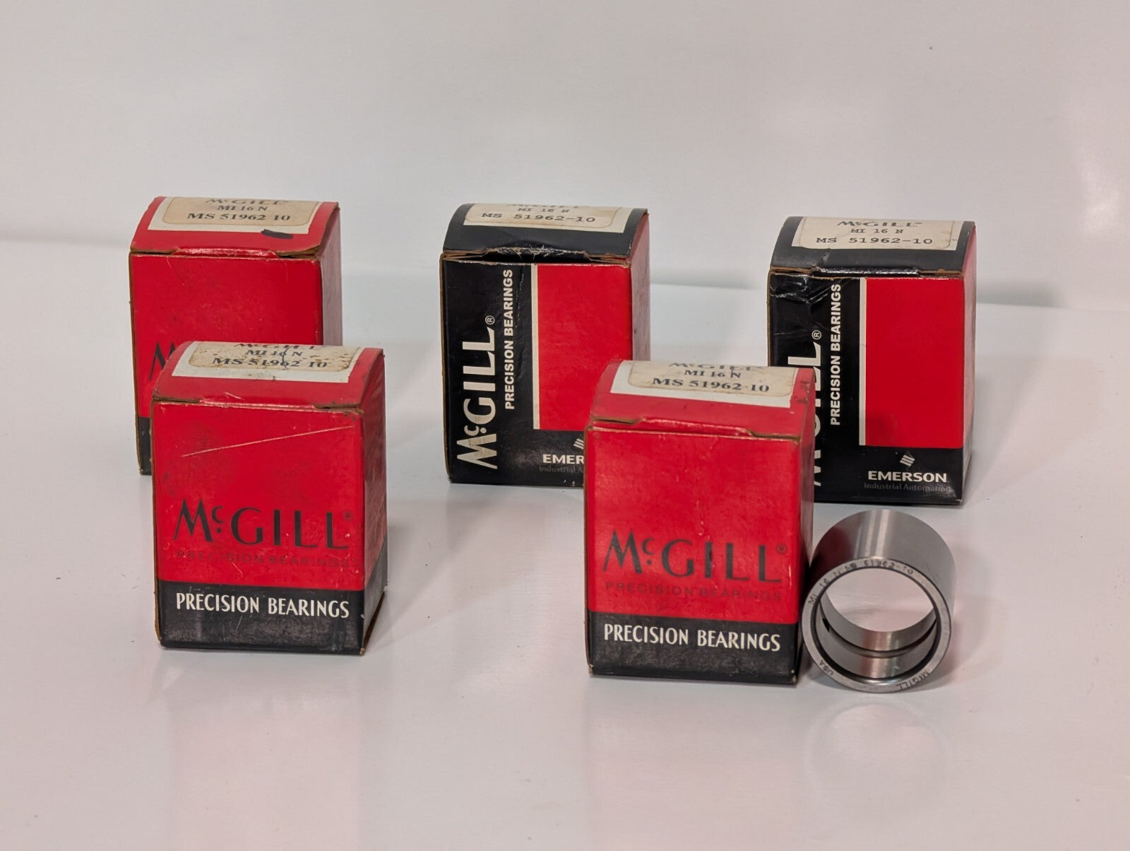 [5] McGill MI16N Inner Race Needle Precision Bearings MS51962-10 MI 16 N 10