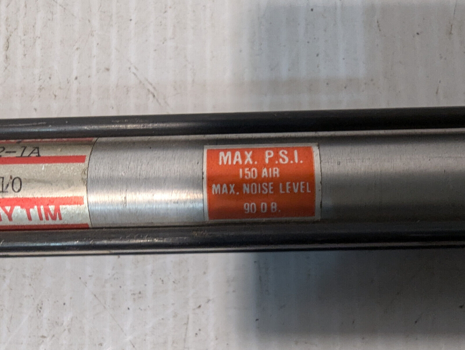 Mosier TAE-21A Pneumatic Cylinder 3/4 "x10 " Tiny Tim 150Air 90DB -Free Shipping