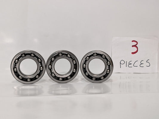 (3) KBC 6208 C3 Deep Groove Ball Bearing 40x80x18