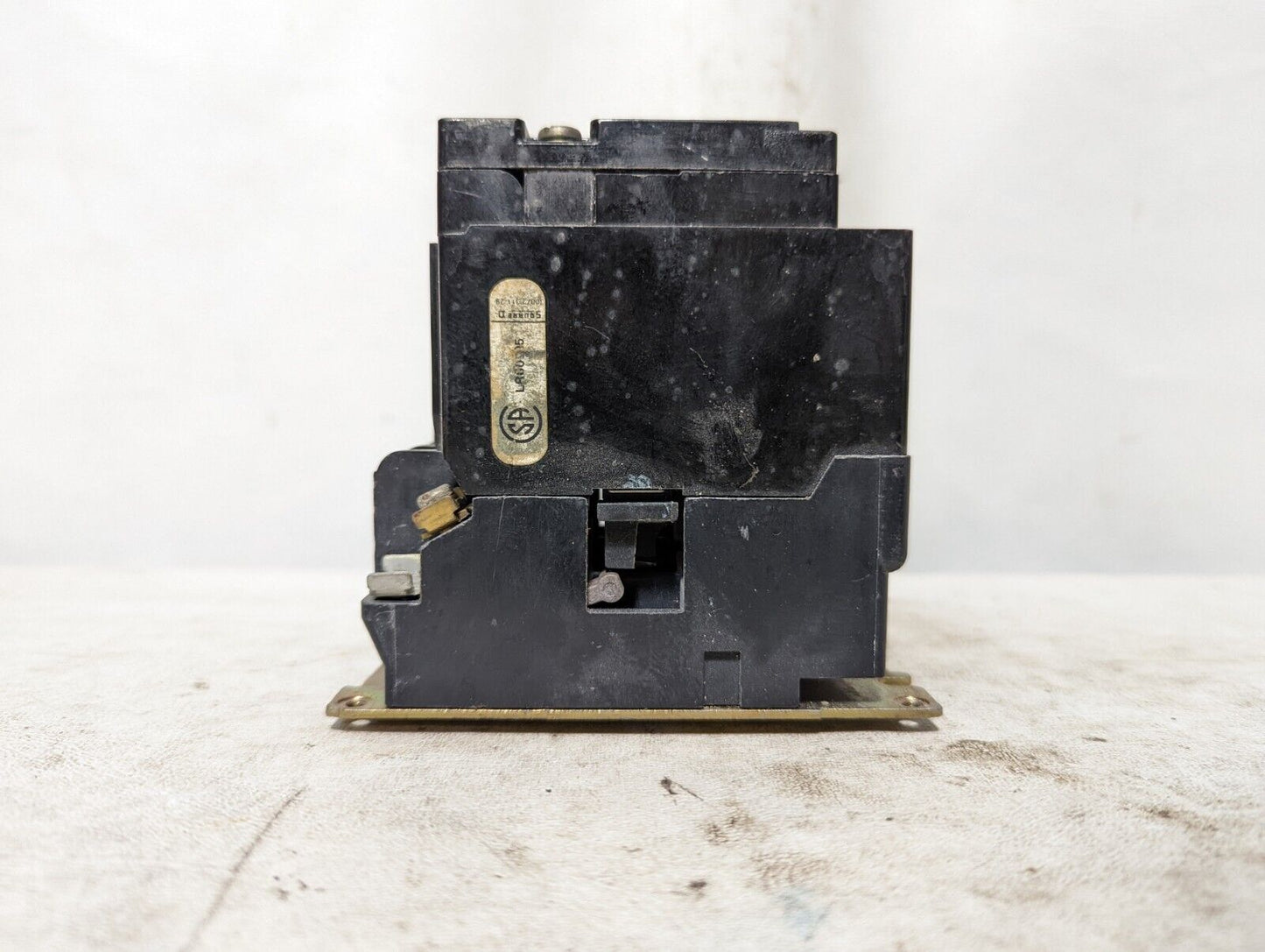 Square D 85360SBO contactor, NEMA size 0, with 110/120VAC coil