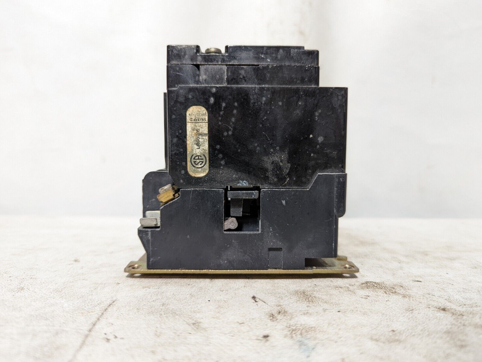 Square D 85360SBO contactor, NEMA size 0, with 110/120VAC coil