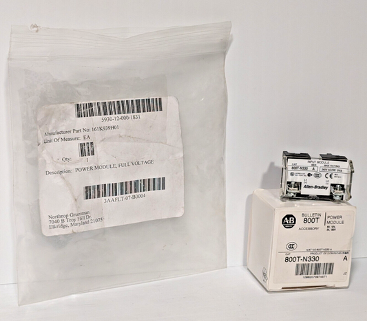 Allen Bradley 800T-N330 Bulletin 800T Input Power Module, 240 VAC