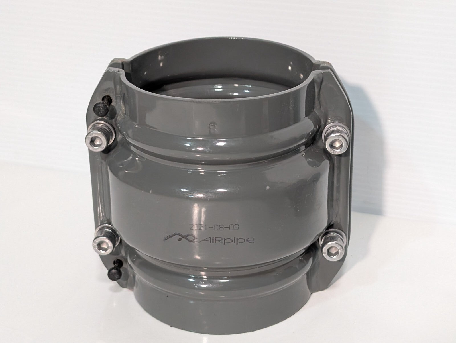 Airpipe 30203080001 Equal 90 Elbow - With Two Union Connectors 30202080108, 4"