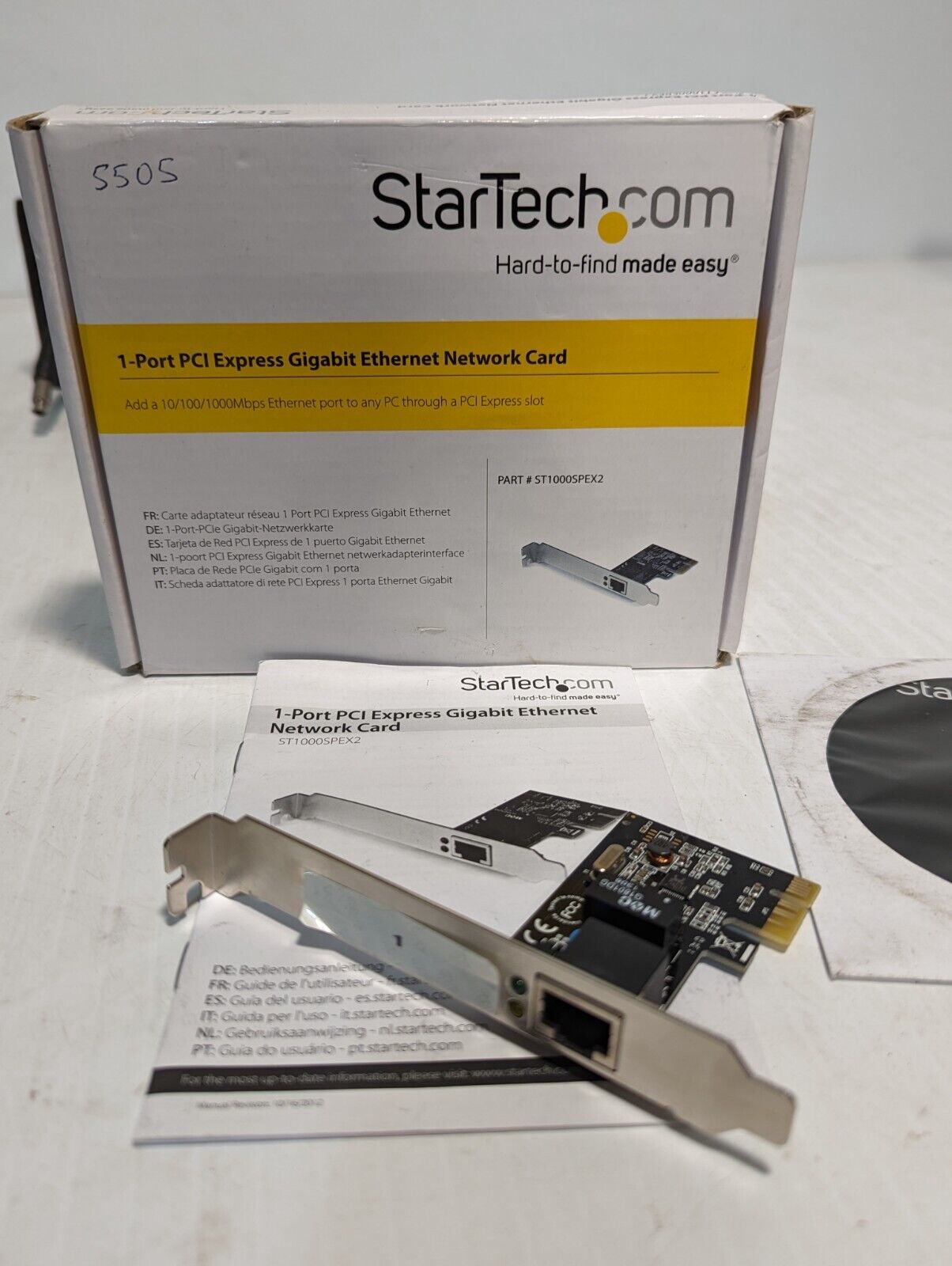 StarTech ST1000SPEX2 PCI Express Gigabit Network Card 3E-15 - Free Shipping